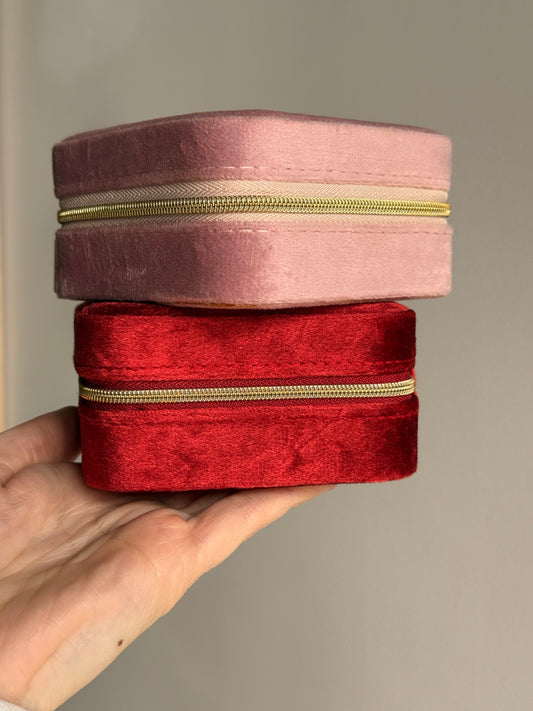 Velvet Jewelry Case