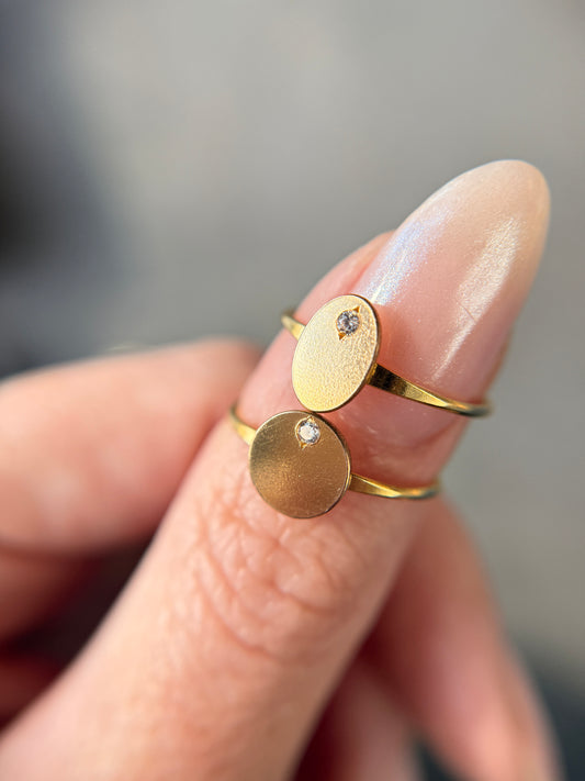 Cz Statement Ring