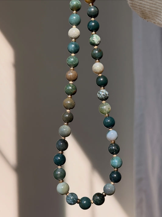Green Jasper Necklace