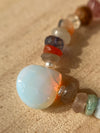 Multi Gemstone + Opal Necklace