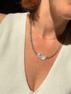 Labradorite + Boraque Pearl Necklace