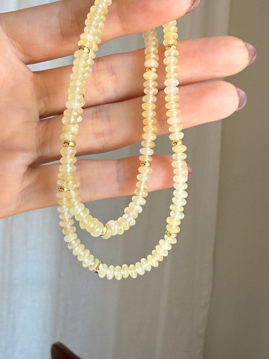 Marigold Beaded Necklace