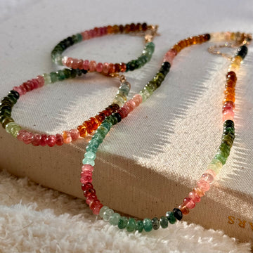 Tourmaline Necklace & Bracelet