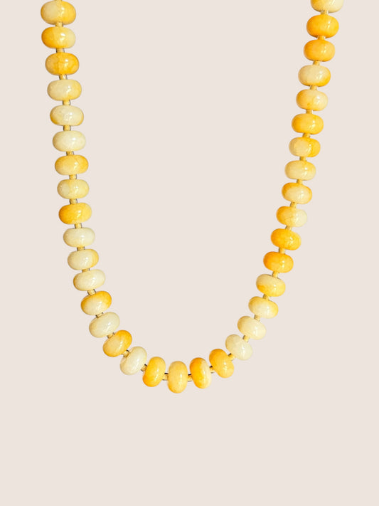 Buttercup Beaded Necklace