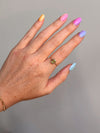 14k Solid Gold Peridot Ring