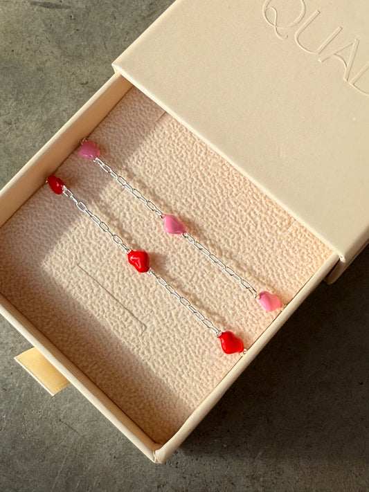 Sterling Silver Hearts