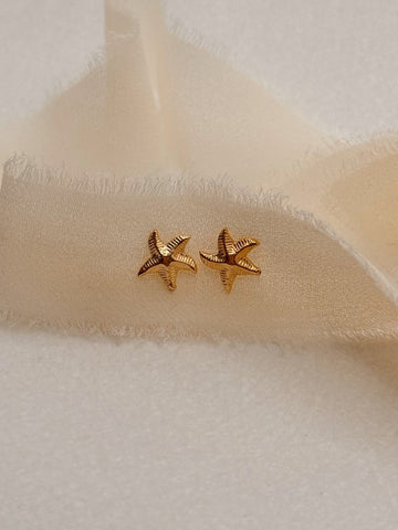 Thick Starfish Studs