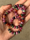 Tourmaline + Pink Spacers + GP Clasp