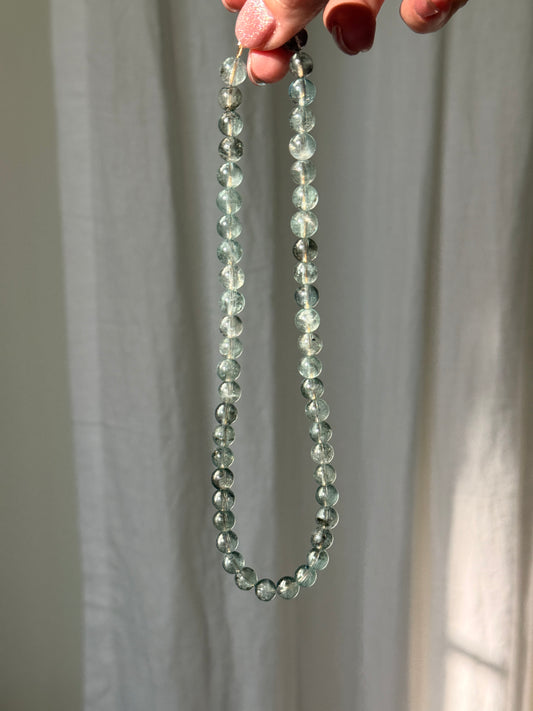 Green Devil Aquamarine Necklace