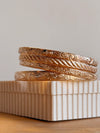 Textured Bangles