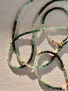 Faceted Emerald Necklace & Bracelet