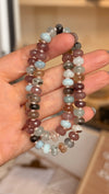 Fall Beaded Necklace - Quad Espresso Jewelry