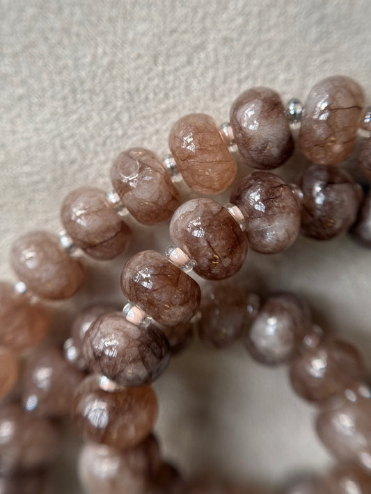 Chocolate Brown 17” - Quad Espresso Jewelry