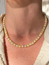 Lemon Drop Beaded Necklace