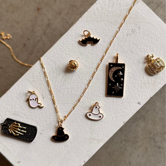 Necklace w/ Spooky Charm