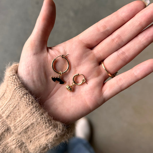HOOPS w/ Spooky Charms