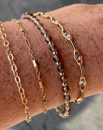 Smoky Quartz Celeste Bracelet