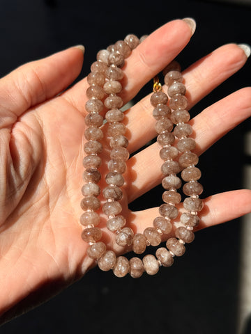 Brown Beaded Necklace
