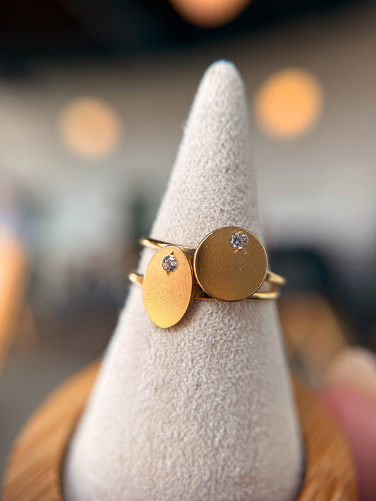 Cz Statement Ring