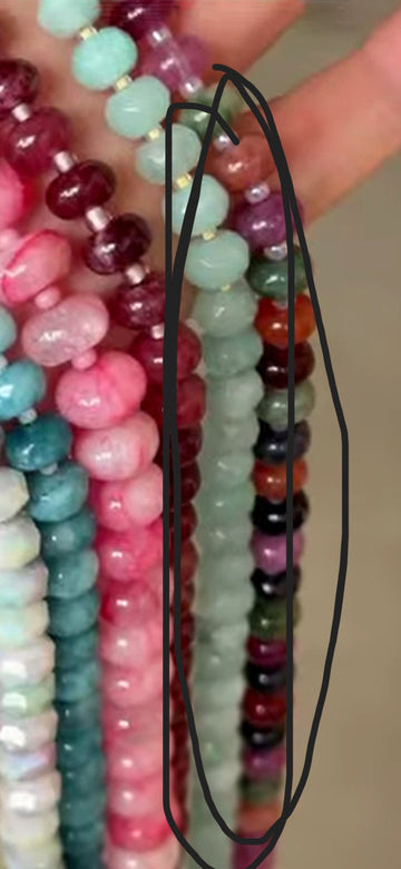 Green Beaded