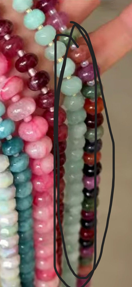 Green Beaded