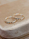 Two Toned Twist Ring