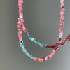 Tourmaline & Mixed Gold Necklace