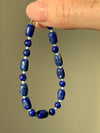 Deep Blue Beaded Bracelet
