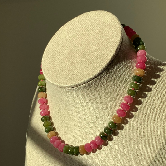 Cozy Colors Beaded Necklace