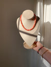 Pumpkin Spice Beaded Necklace