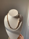 Toasted Marshmallow Beaded Necklace