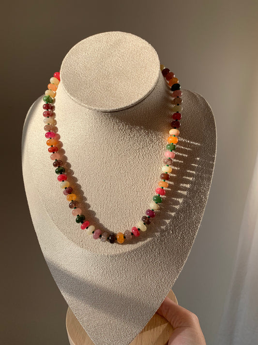 Autumn Harvest Beaded Necklace