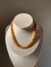 Butterscotch Beaded Necklace