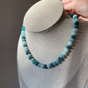 Autumn Blues Beaded Necklace