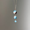 Island Aquamarine Drop Necklace