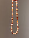 Caramel Latte Beaded Necklace