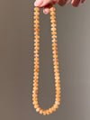 Butterscotch Beaded Necklace