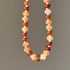 Caramel Latte Beaded Necklace