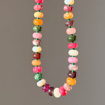 Autumn Harvest Beaded Necklace