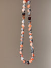 Cinnamon & Stone Beaded Necklace