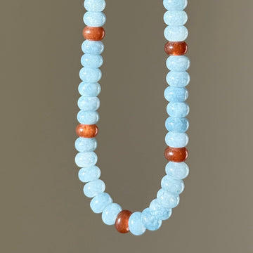 Coastal Autumn Beaded Necklace