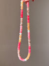 Pinks & Tans Beaded Necklace