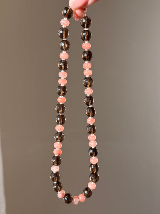 Autumn Angel Beaded Necklace