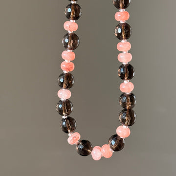 Autumn Angel Beaded Necklace