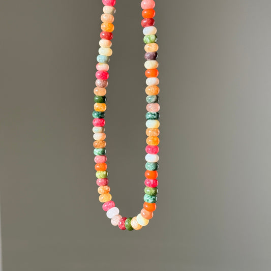 Autumn Leaves Beaded Necklace
