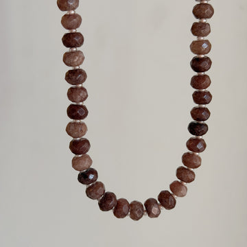 Warm Chai Beaded Necklace