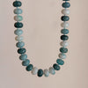 Autumn Blues Beaded Necklace