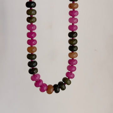 Cozy Colors Beaded Necklace