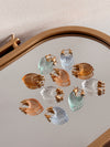 Seaglass Hoops
