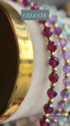 Celeste Birthstone Beaded Bracelet